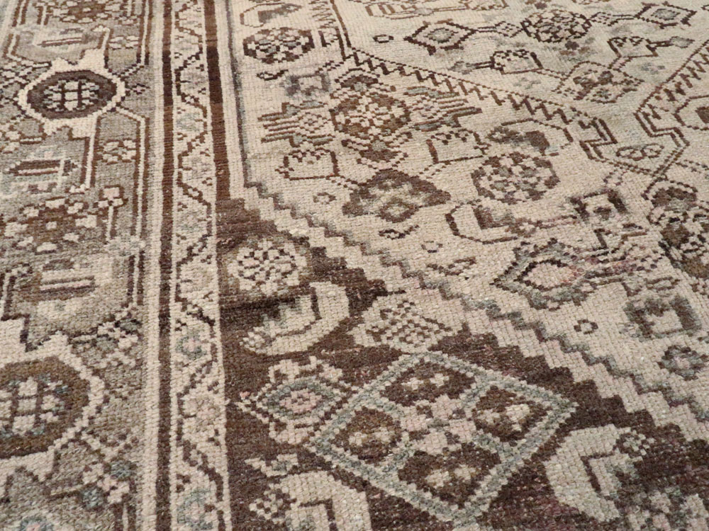 Antique Persian Malayer Rug, No.22735 - Staging