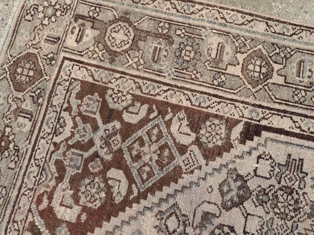 Antique Persian Malayer Rug, No.22735 - Staging