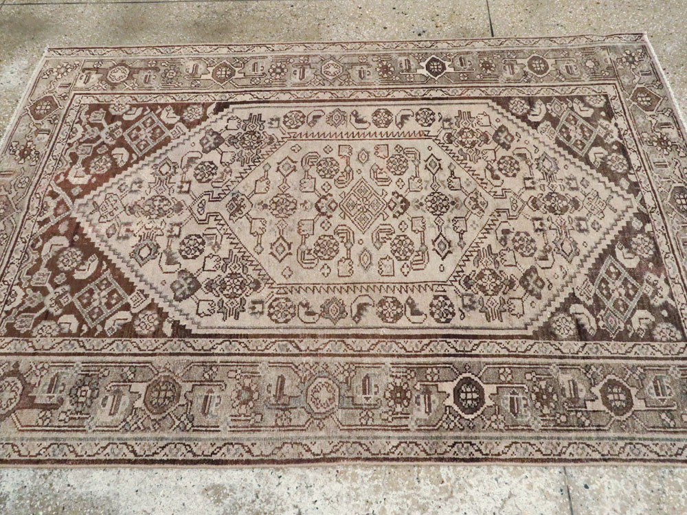 Antique Persian Malayer Rug, No.22735 - Staging