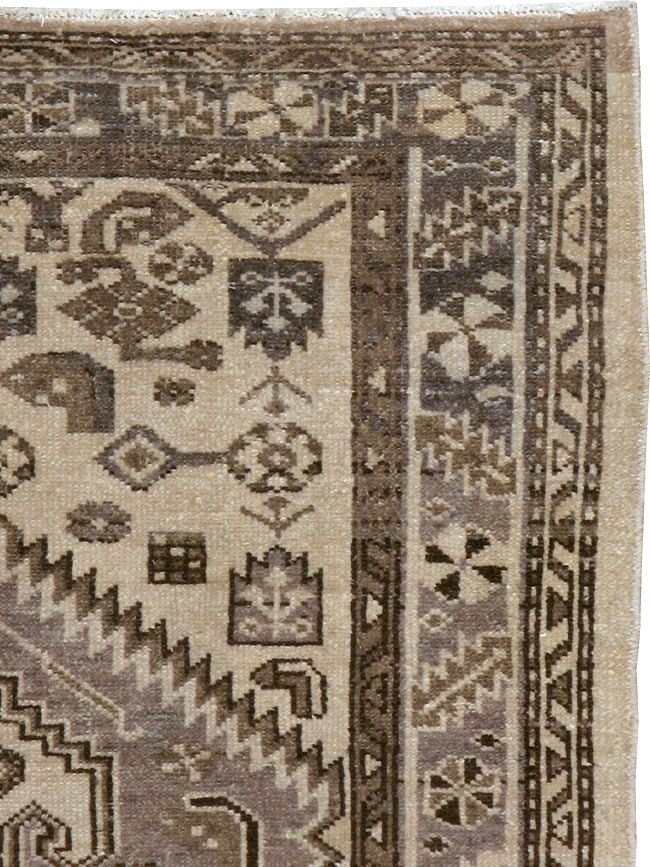 Vintage Persian Malayer Rug, No.22737 - Staging