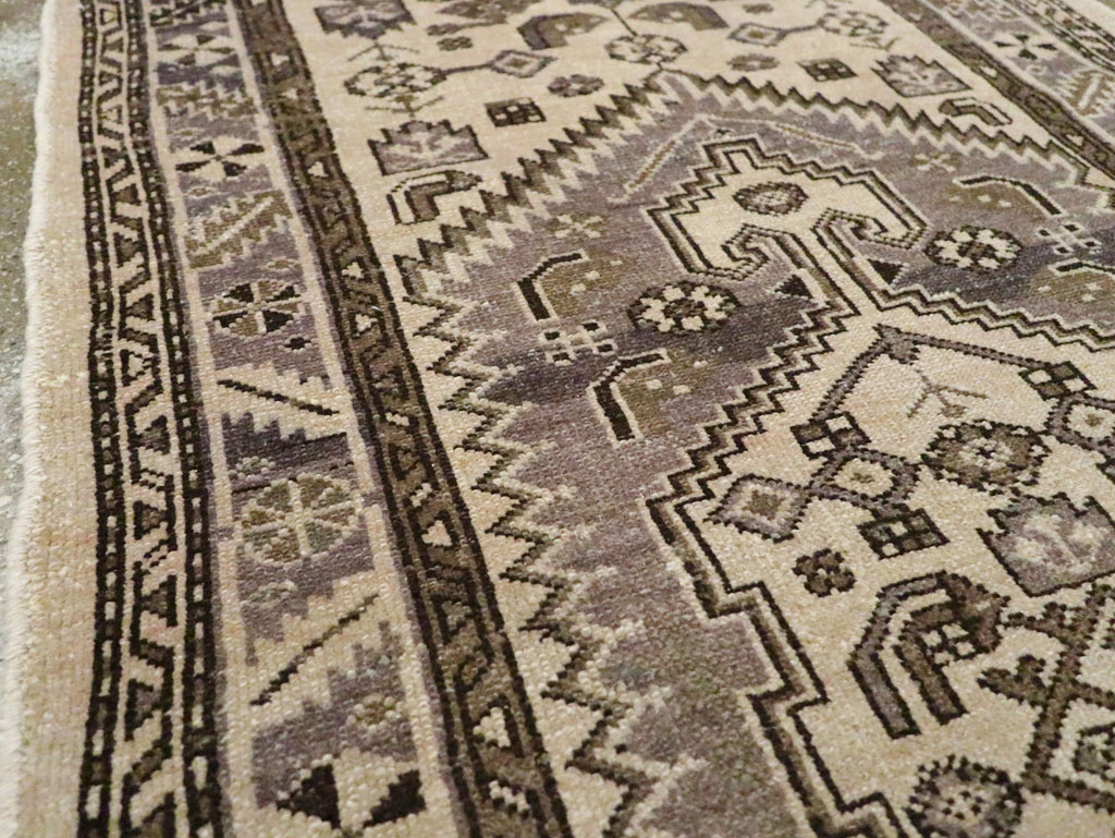 Vintage Persian Malayer Rug, No.22737 - Staging