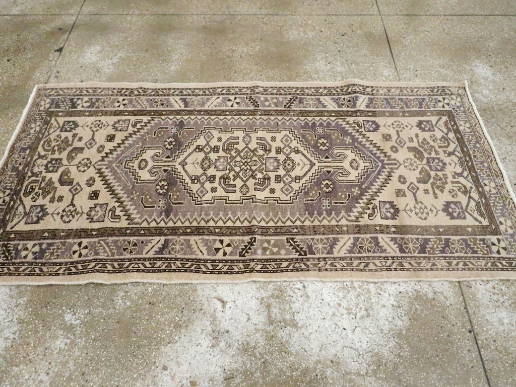 Vintage Persian Malayer Rug, No.22737 - Staging