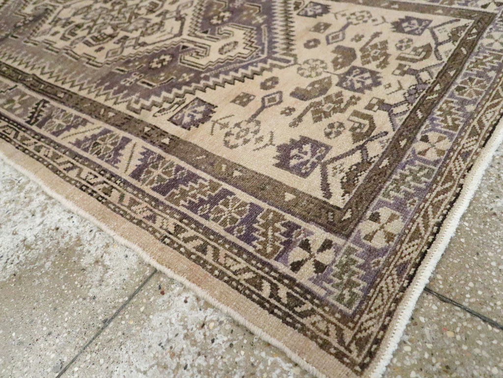 Vintage Persian Malayer Rug, No.22737 - Staging