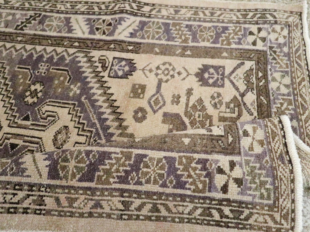 Vintage Persian Malayer Rug, No.22737 - Staging