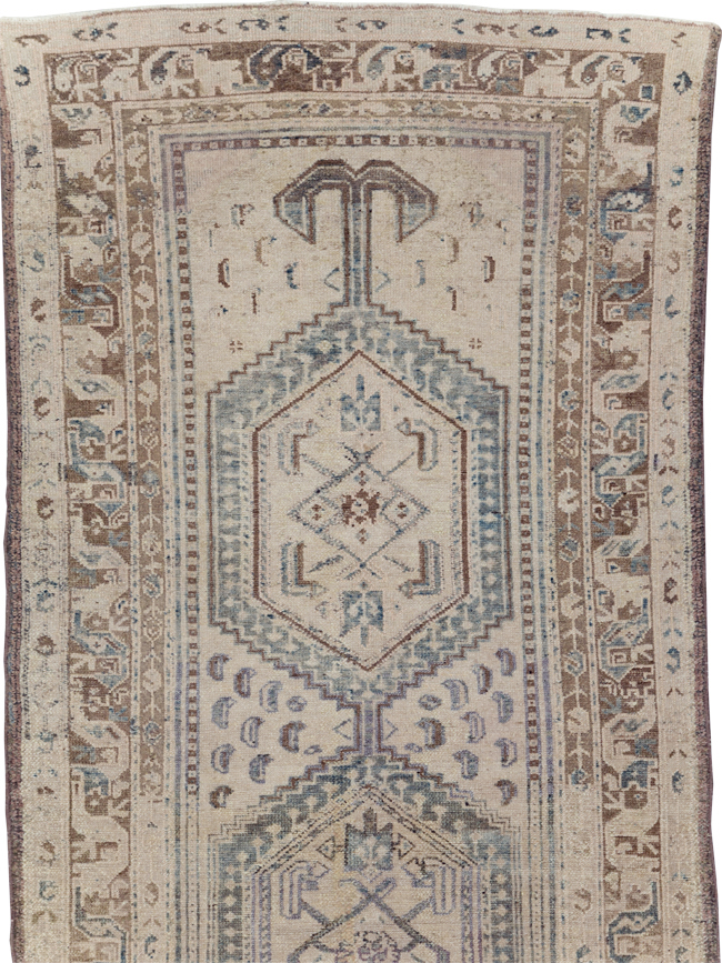 Vintage Persian Malayer Runner, No.22744 - Staging