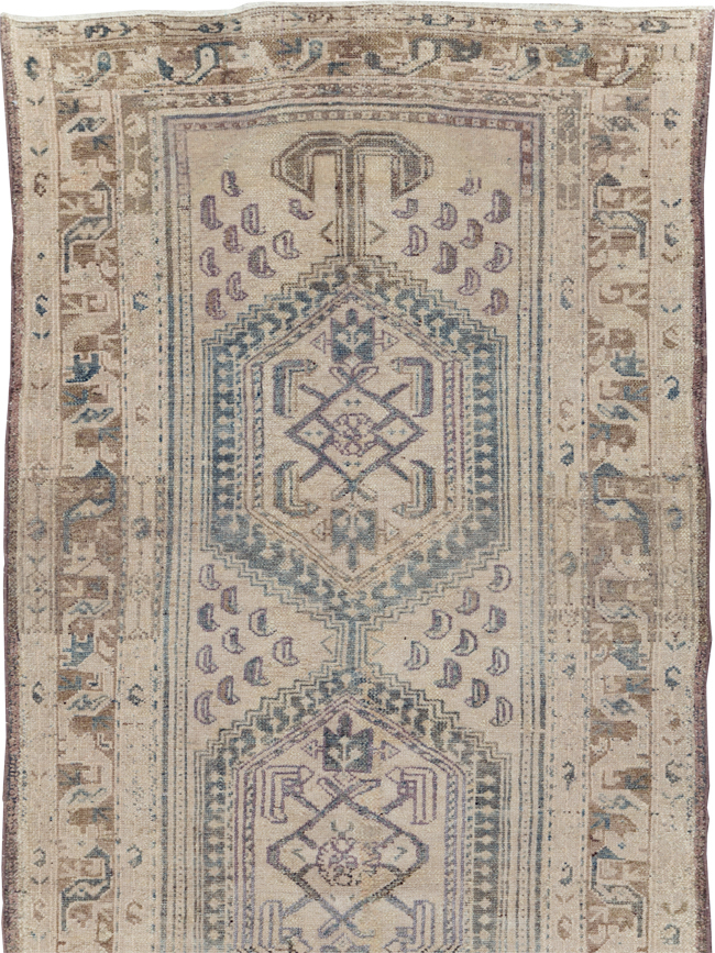 Vintage Persian Malayer Runner, No.22744 - Staging