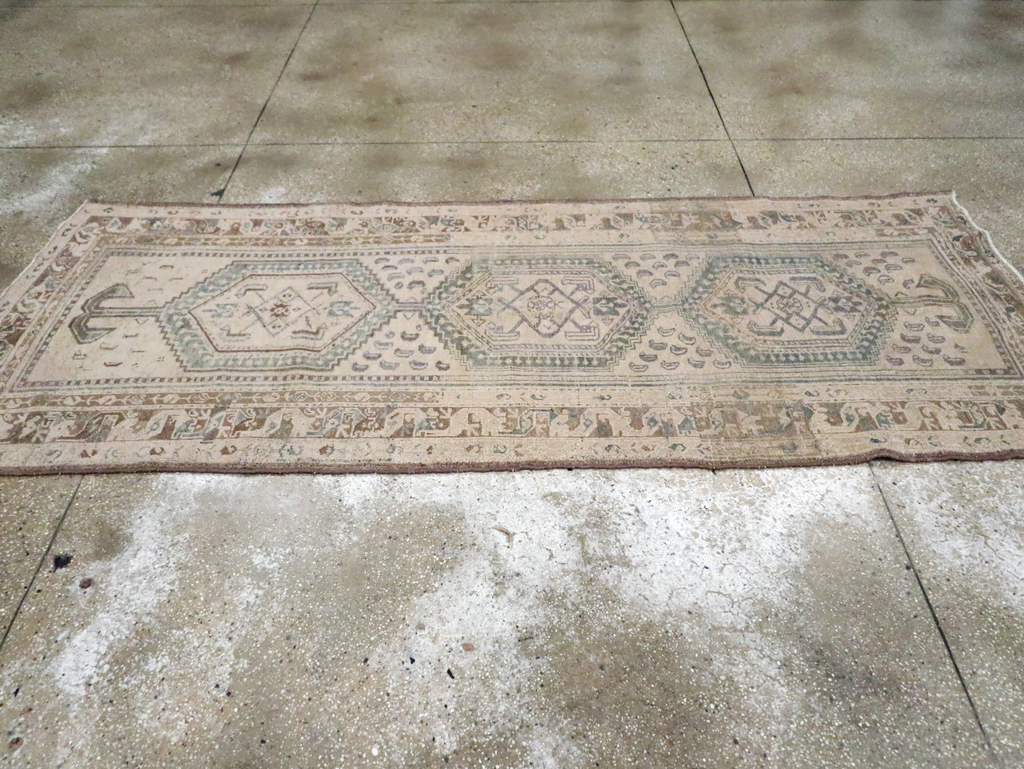 Vintage Persian Malayer Runner, No.22744 - Staging