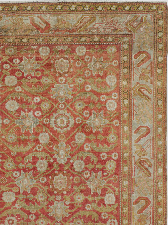 Antique Persian Malayer Gallery Rug, No.22750 - Staging