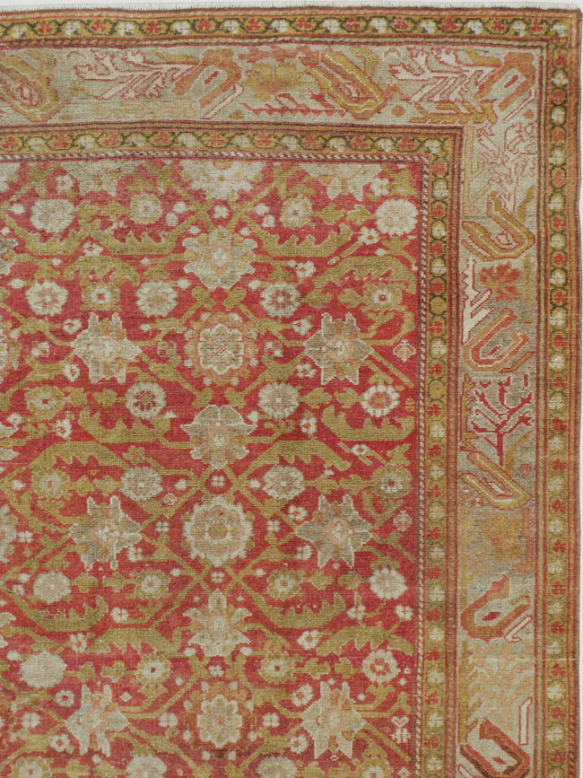 Antique Persian Malayer Gallery Rug, No.22750 - Staging