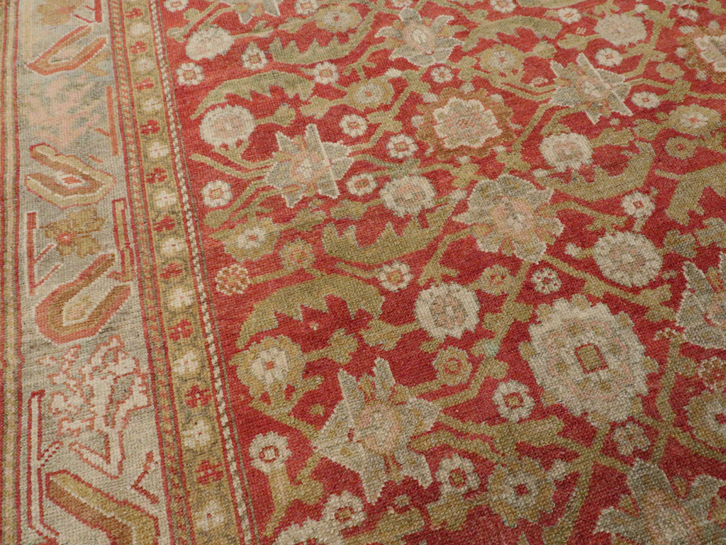 Antique Persian Malayer Gallery Rug, No.22750 - Staging