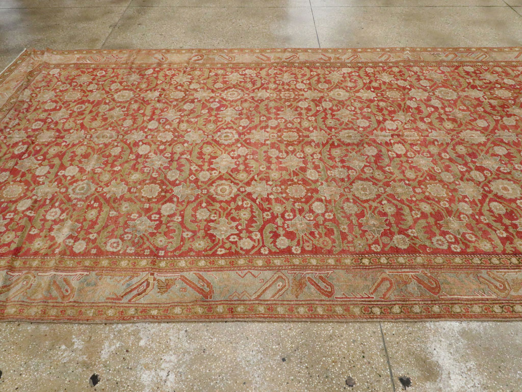 Antique Persian Malayer Gallery Rug, No.22750 - Staging