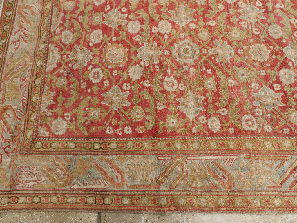Antique Persian Malayer Gallery Rug, No.22750 - Staging