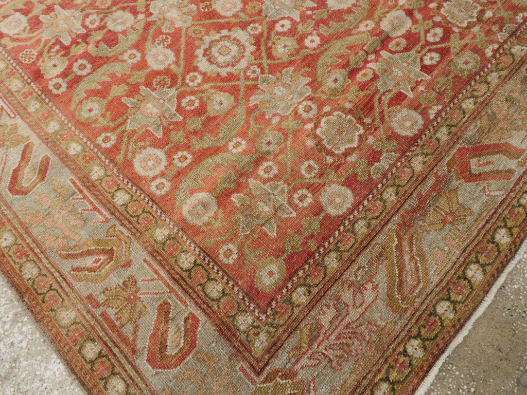 Antique Persian Malayer Gallery Rug, No.22750 - Staging