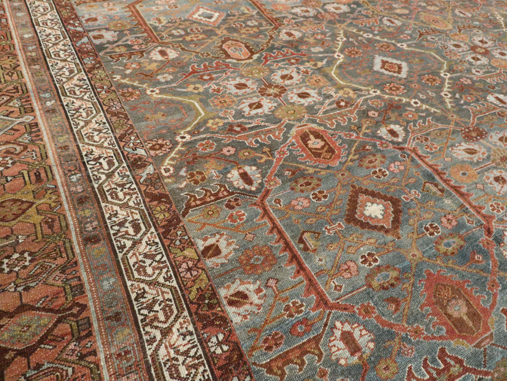 Antique Persian Malayer Carpet, No.22752 - Staging