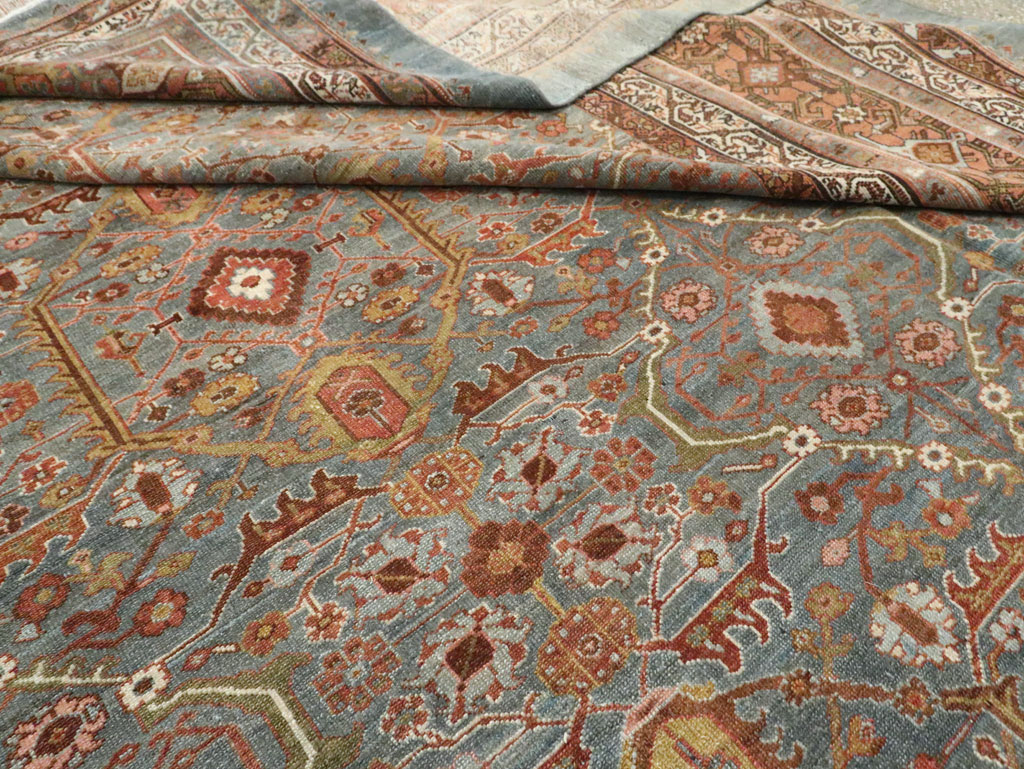 Antique Persian Malayer Carpet, No.22752 - Staging