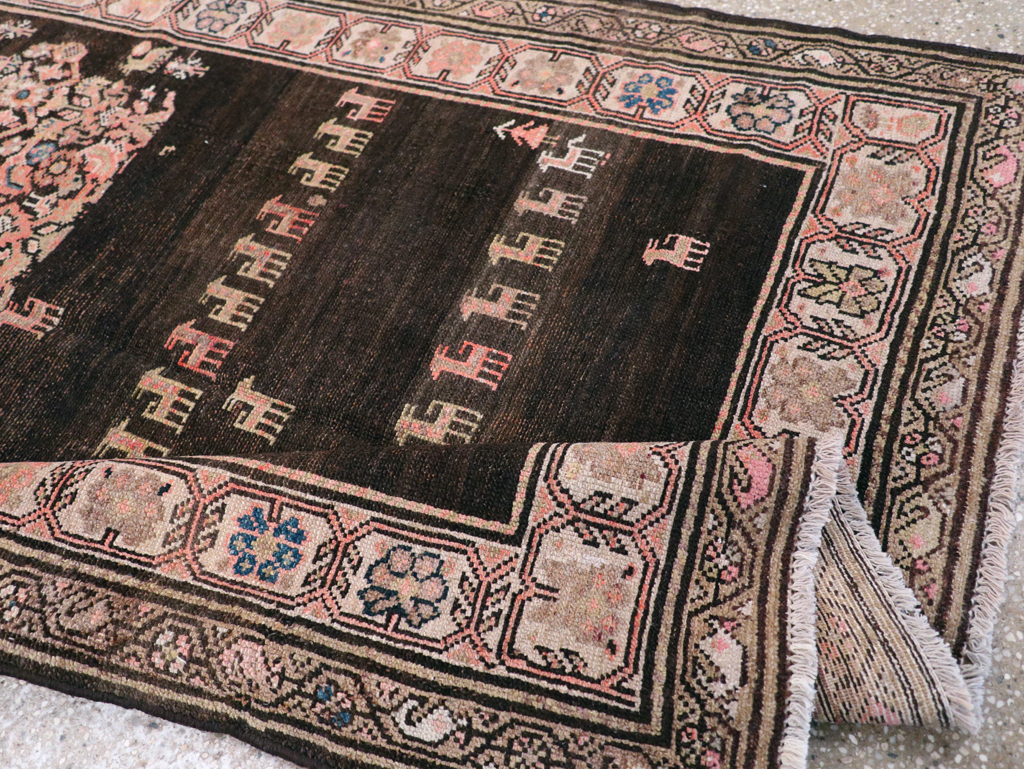 Antique Persian Kurdish Rug, No.22754 - Staging