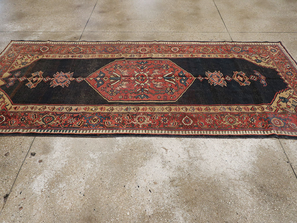 Antique Persian Bidjar Rug, No.22755 - Staging