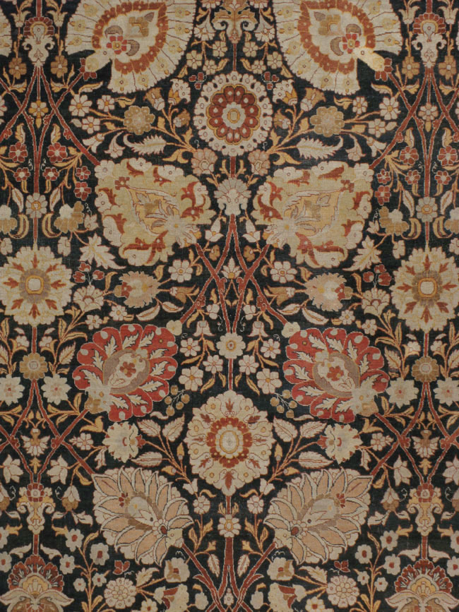 Antique Persian Tabriz Hagi Jalili Carpet, No.22765 - Staging