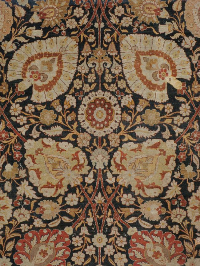Antique Persian Tabriz Hagi Jalili Carpet, No.22765 - Staging