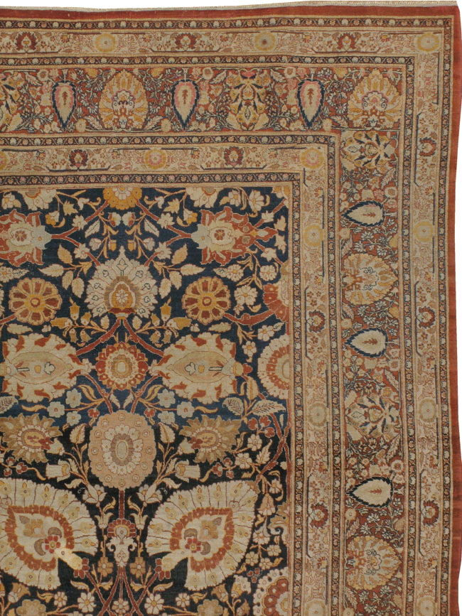 Antique Persian Tabriz Hagi Jalili Carpet, No.22765 - Staging