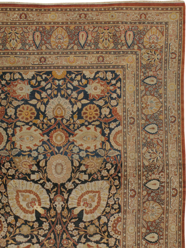 Antique Persian Tabriz Hagi Jalili Carpet, No.22765 - Staging
