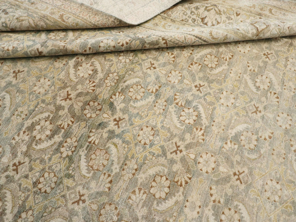 Antique Persian Malayer Carpet, No.22770 - Staging