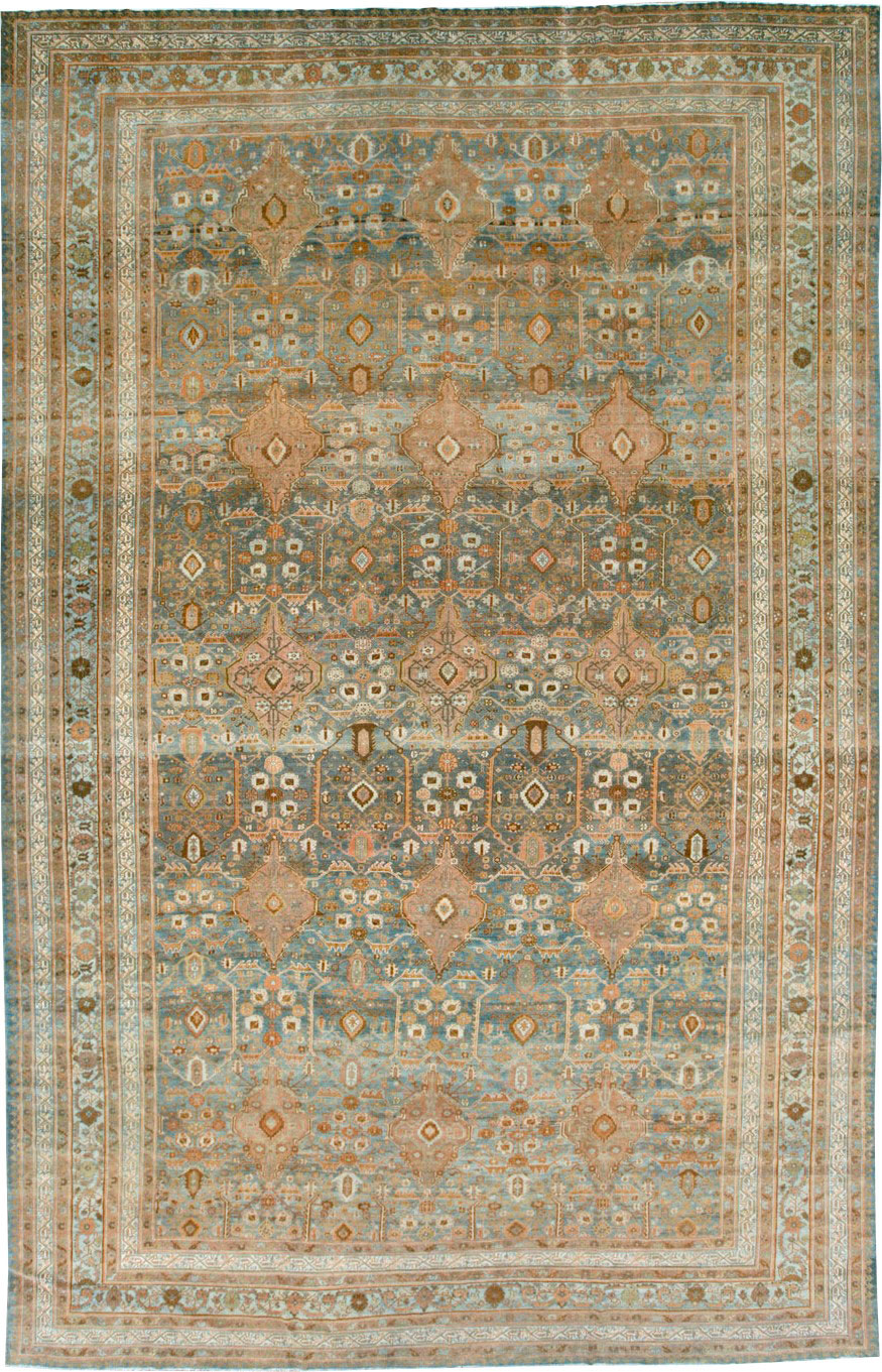 Antique Persian Malayer Carpet, No.22771 - Staging