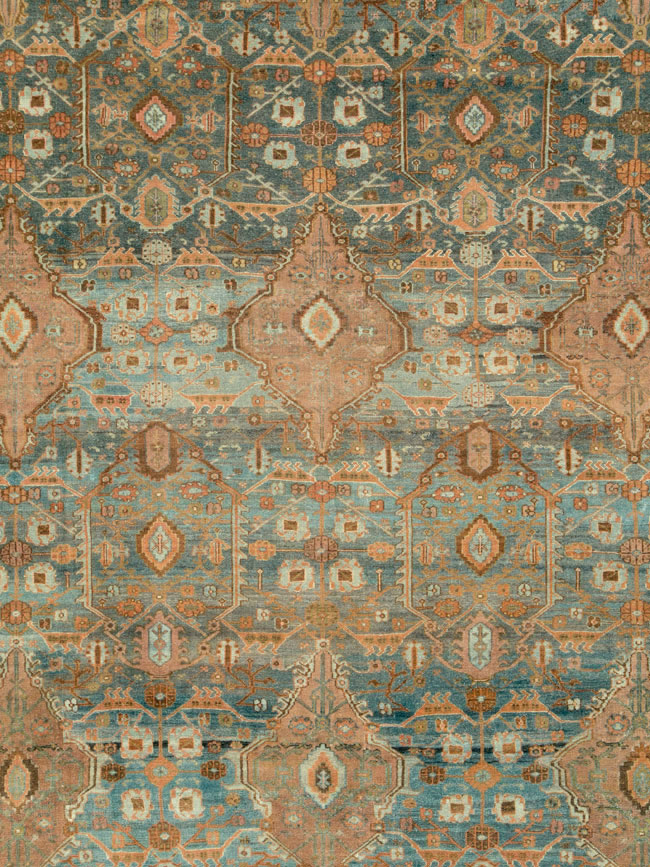 Antique Persian Malayer Carpet, No.22771 - Staging