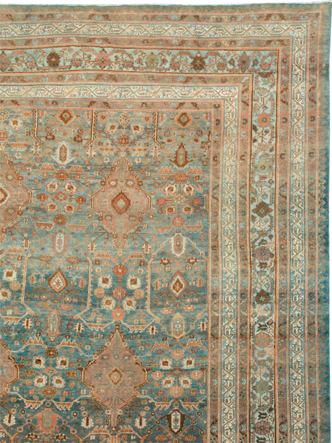 Antique Persian Malayer Carpet, No.22771 - Staging