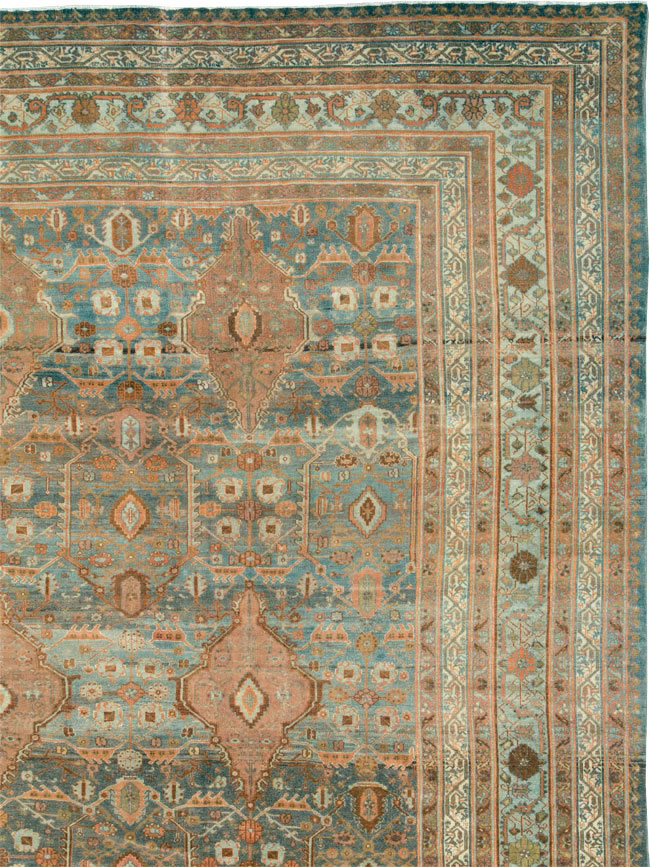 Antique Persian Malayer Carpet, No.22771 - Staging