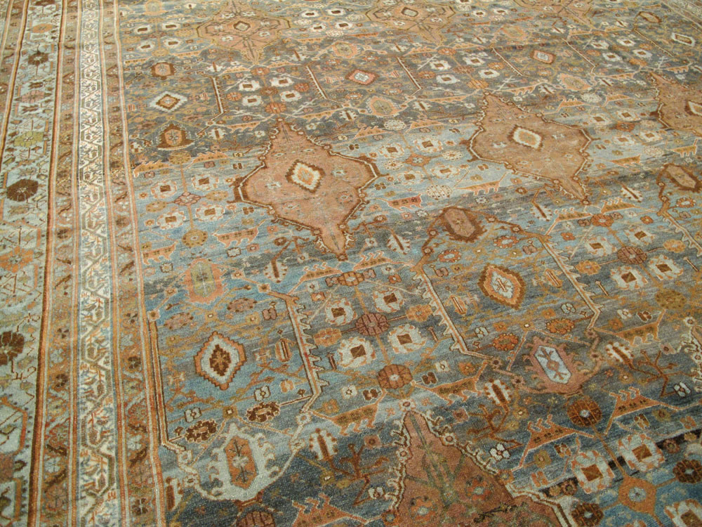Antique Persian Malayer Carpet, No.22771 - Staging
