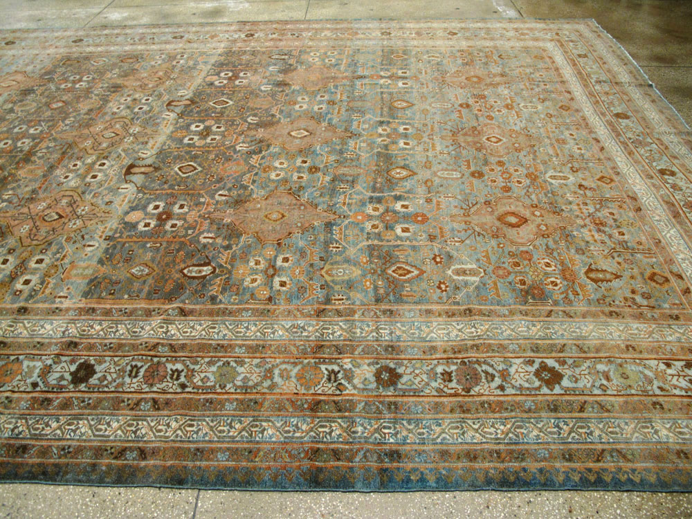 Antique Persian Malayer Carpet, No.22771 - Staging