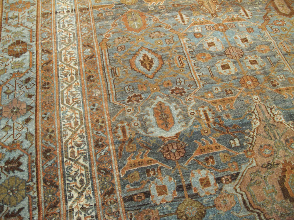 Antique Persian Malayer Carpet, No.22771 - Staging