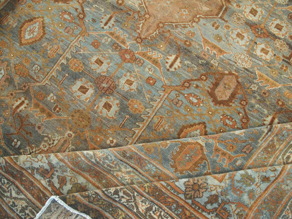 Antique Persian Malayer Carpet, No.22771 - Staging