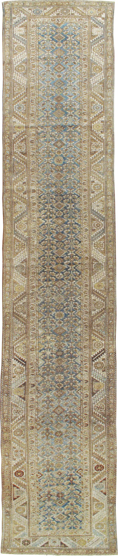 Antique Persian Kurdish Runner, No.22772 - Staging