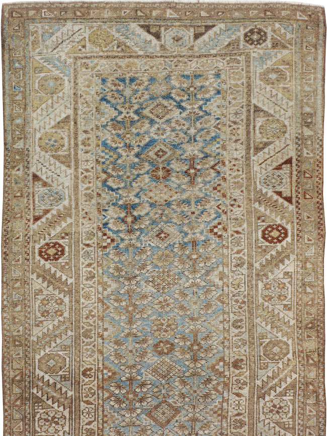 Antique Persian Kurdish Runner, No.22772 - Staging