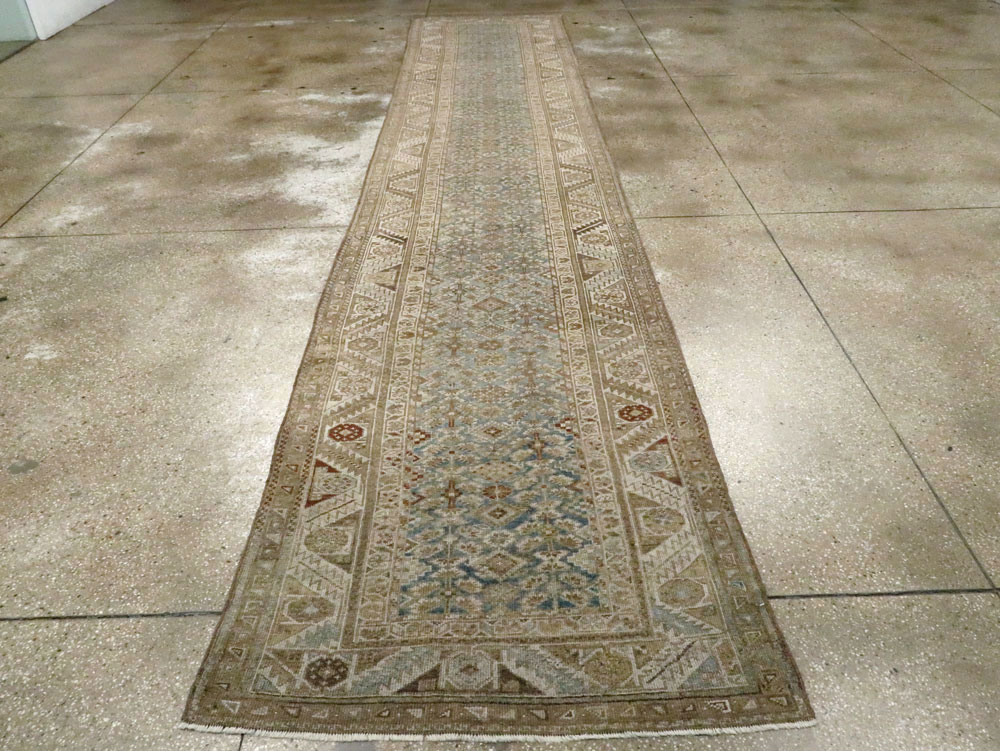 Antique Persian Kurdish Runner, No.22772 - Staging