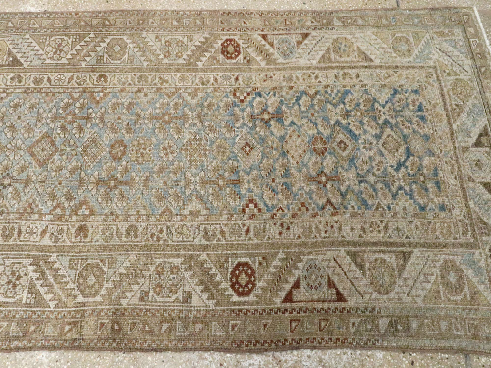 Antique Persian Kurdish Runner, No.22772 - Staging