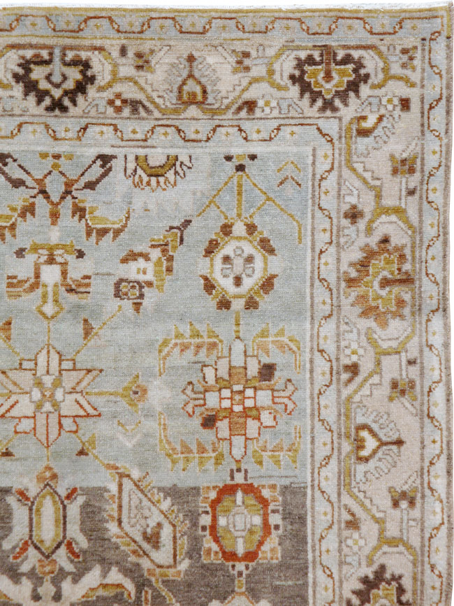 Vintage Persian Malayer Rug, No.22774 - Staging