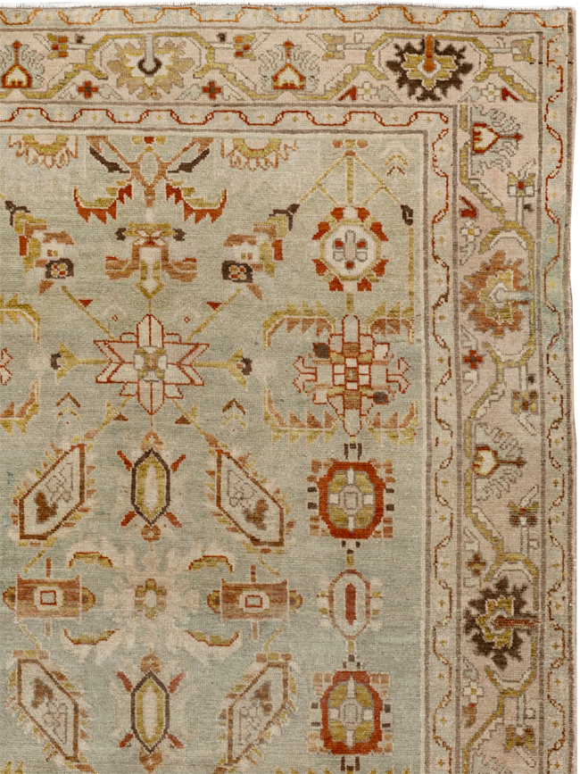 Vintage Persian Malayer Rug, No.22774 - Staging