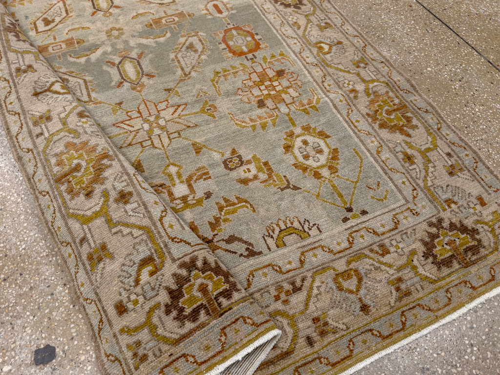 Vintage Persian Malayer Rug, No.22774 - Staging