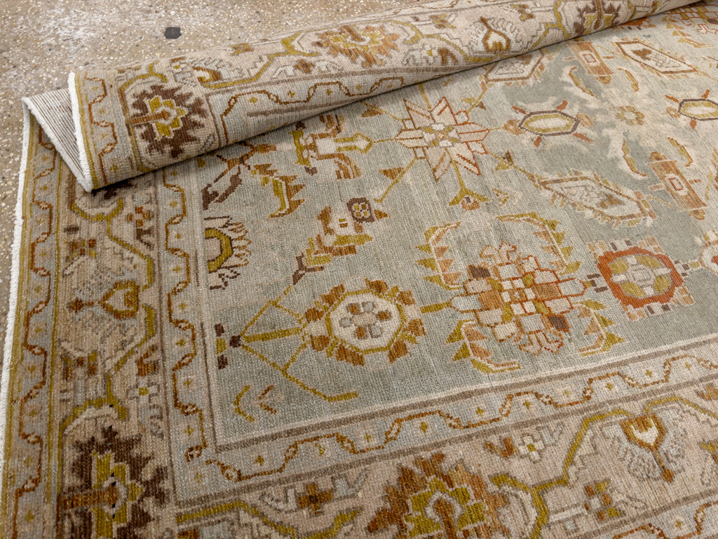 Vintage Persian Malayer Rug, No.22774 - Staging