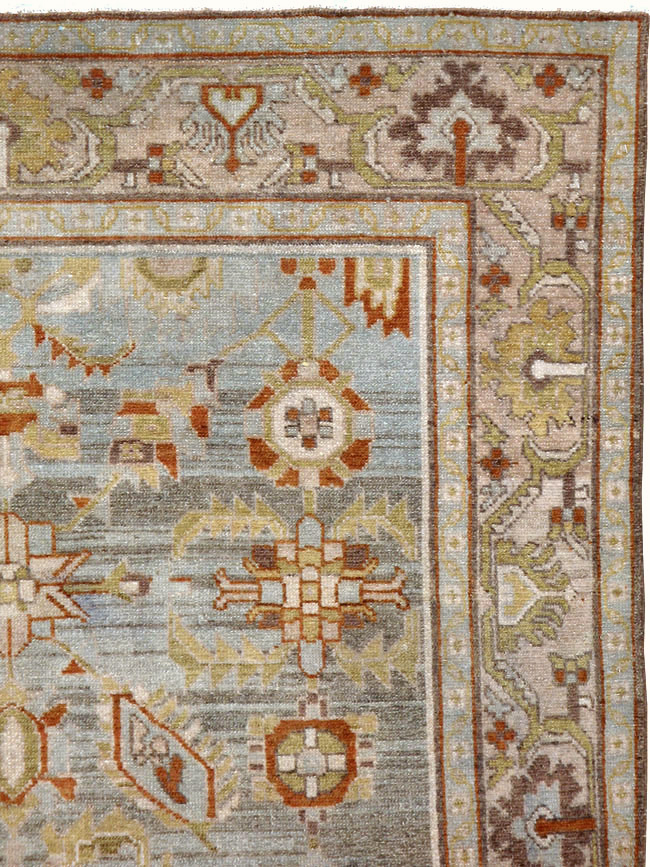 Vintage Persian Malayer Rug, No.22775 - Staging