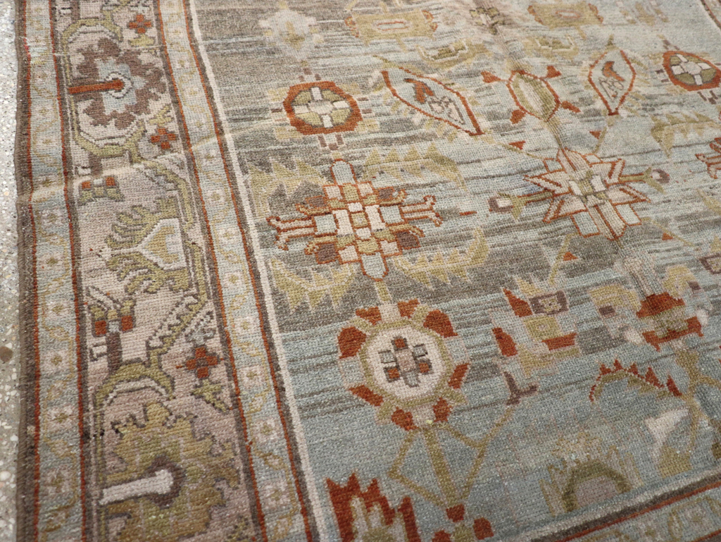 Vintage Persian Malayer Rug, No.22775 - Staging