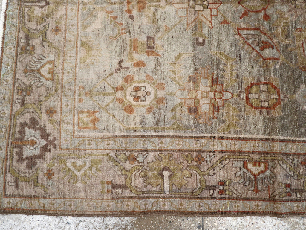 Vintage Persian Malayer Rug, No.22775 - Staging