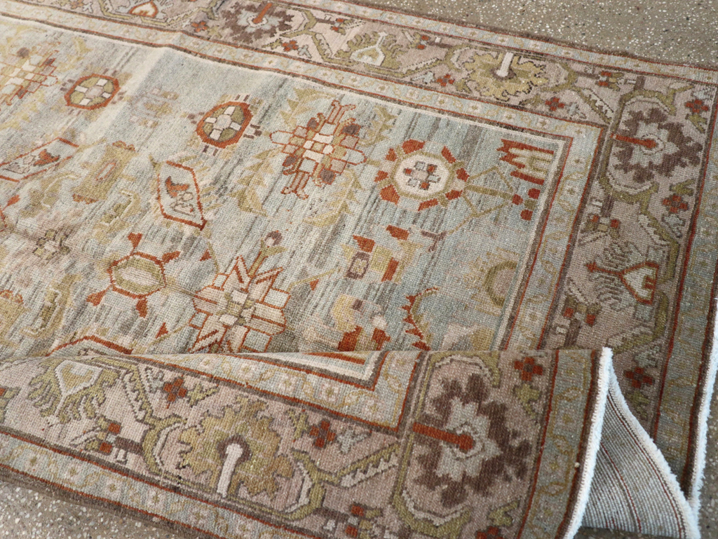 Vintage Persian Malayer Rug, No.22775 - Staging