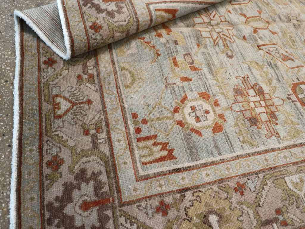 Vintage Persian Malayer Rug, No.22775 - Staging