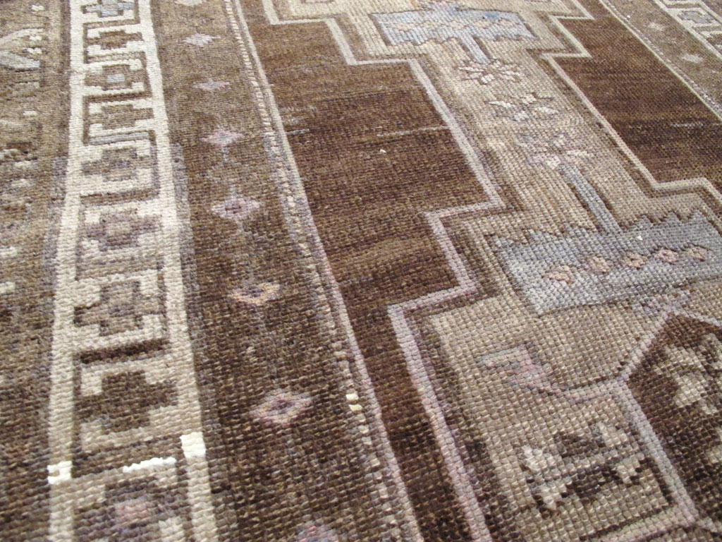 Vintage Persian Serab Runner, No.22776 - Staging