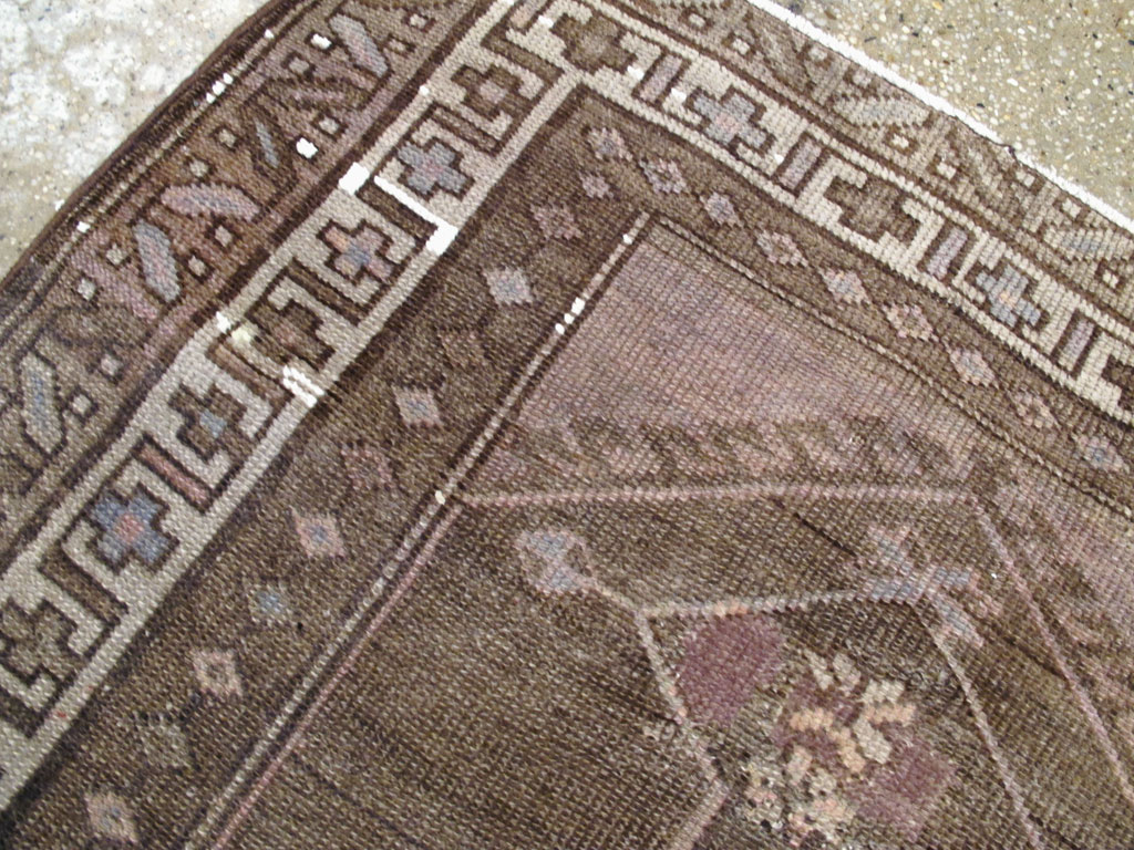 Vintage Persian Serab Runner, No.22776 - Staging