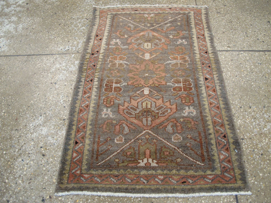 Antique Persian Malayer Rug, No.22777 - Staging